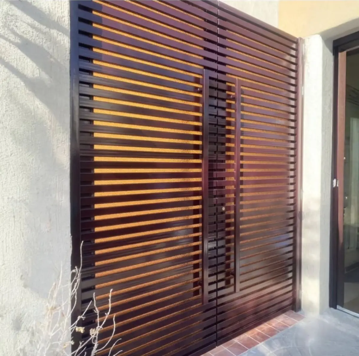 Steel CNC Door And Railing 07 - Kuwait