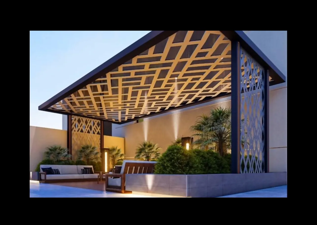 مظلة برجولا — التصميم 05