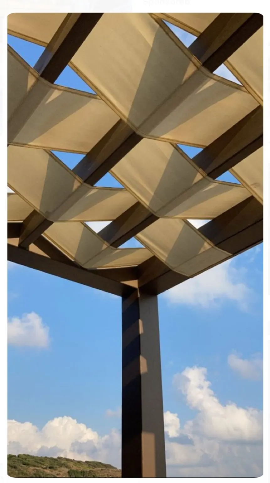 مظلة برجولا — التصميم 08